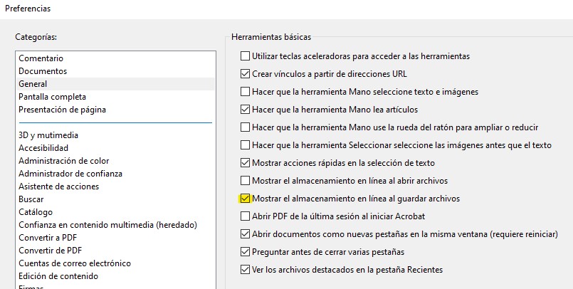 Configuracion Acrobar Reader