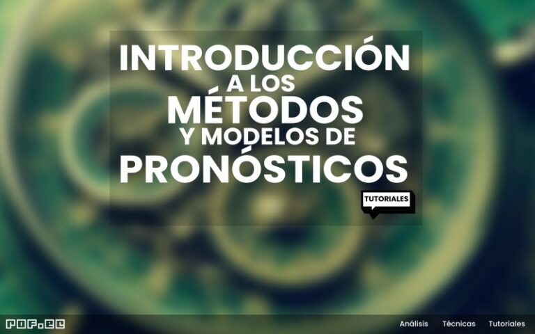 Introducción a los métodos y modelos de pronósticos - rof.ec