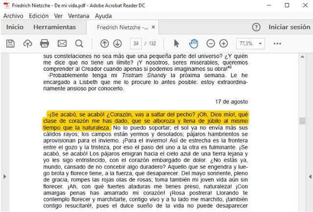 Subrayar/resaltar en archivo PDF - Acrobat Reader
